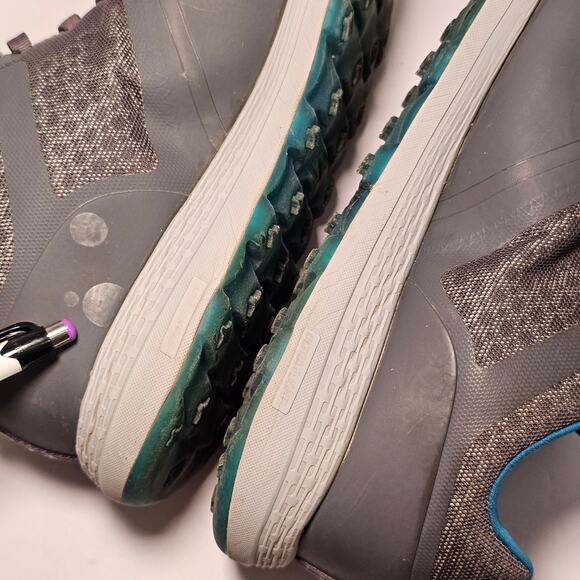 Skechers Mens Go Golf Shoes Water Resistant Charcoal Gray Blue Spikeless Size 10 - Picture 13 of 16